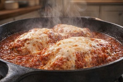 How to Cook Crispy Chicken Parmigiana on the Stove...